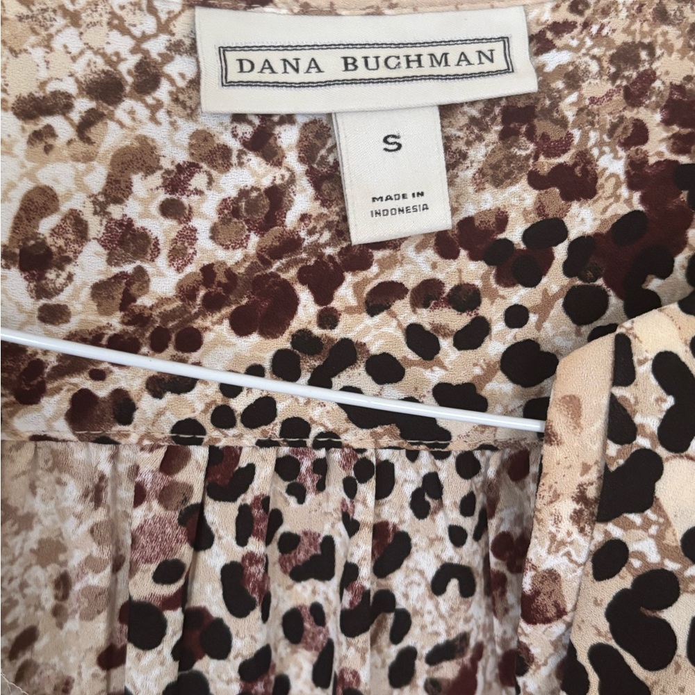 Leopard Print Sleeveless Top - Picture 4 of 4